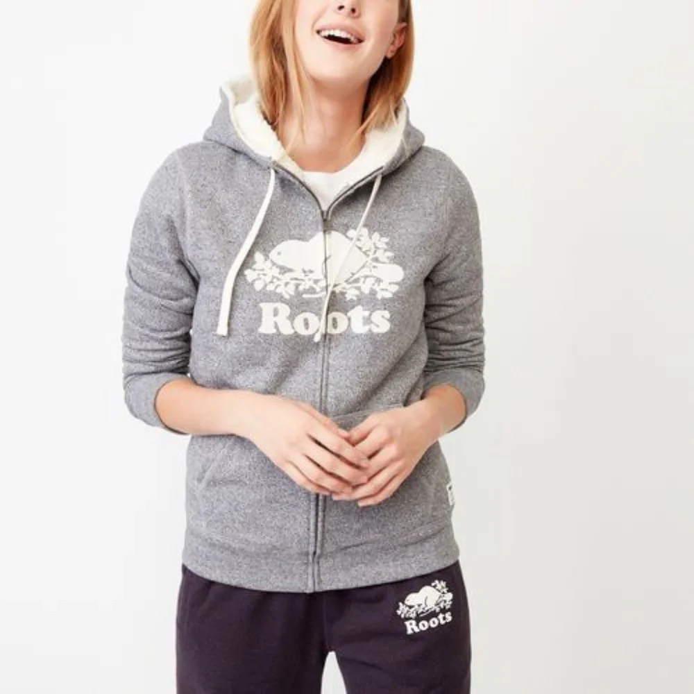 Roots Women's Gray Hoodie - Picture 2 of 8